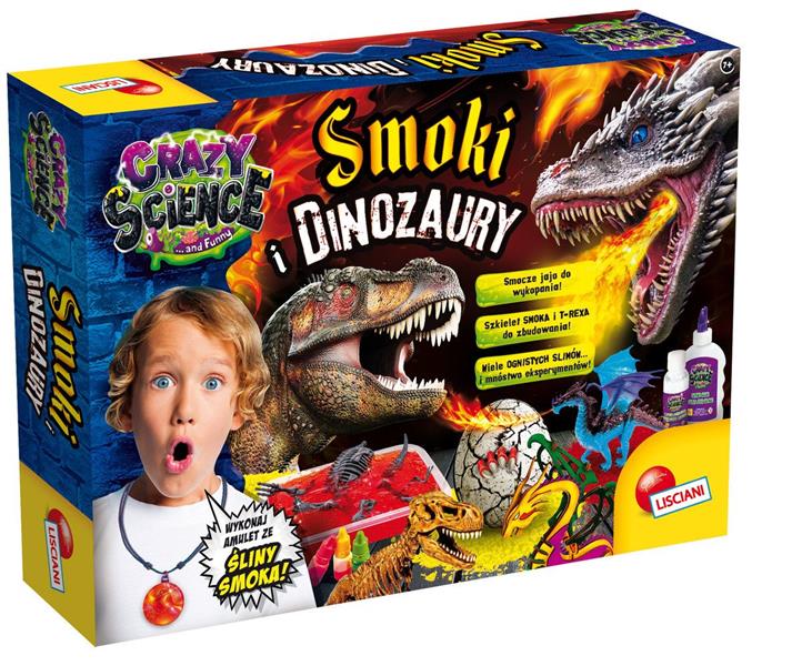 lisciani crazy science - smoki i dinozaury 89390 dante