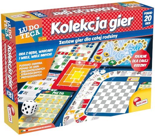 ludoteca kolekcja ponad 20 gier 89154 lisciani dante