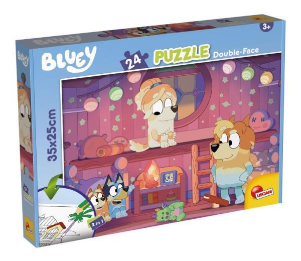 lisciani puzzle dwustronne 24el. bluey 35x25cm 99542