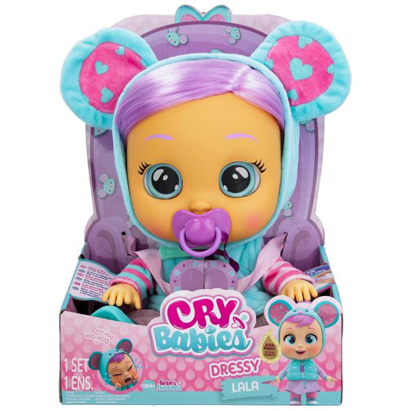 **tm toys lalka bobas cry babies dressy lala 083301