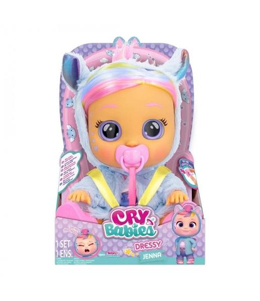 tm toys lalka bobas cry babies dressy jenna 88429