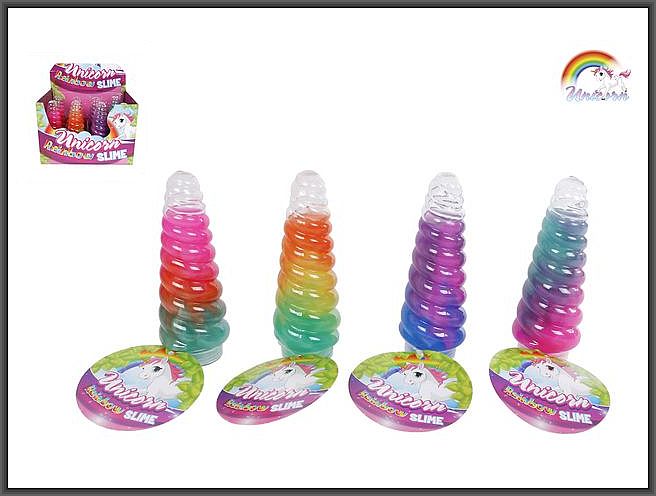 HIPO-SLIME TĘCZOWY W ROGU JEDNOROŻCA 13.5CM 621472 /12/