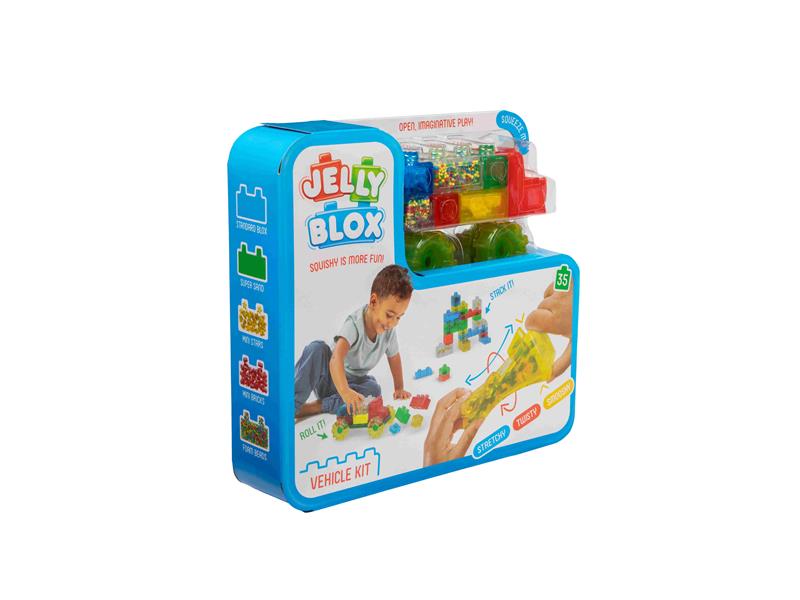 goliath jelly blox miękkie klocki samochód vehicle kit 35el 316942