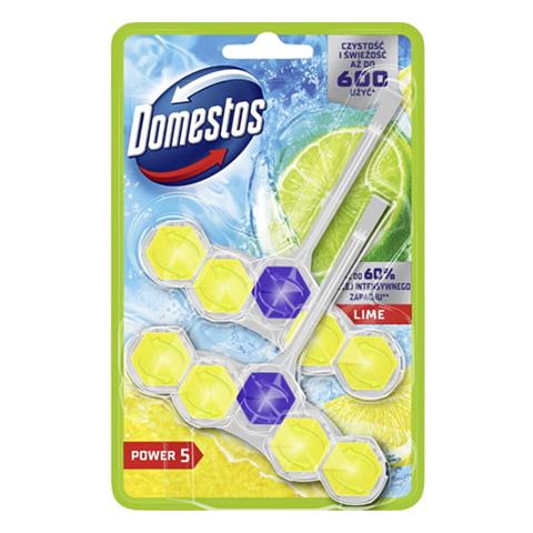 domestos wc kulki 2x50g power5 lime