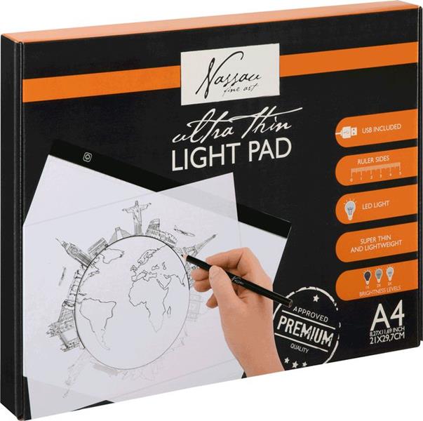 light pad tablet deska kreślarska a4 z kablem usb