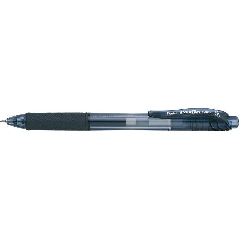 PENTEL DŁUGOPIS ŻELOWY BLN 105 O,5MM CZARNY ENERGEL /12/