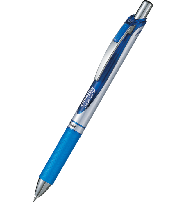 pentel pióro kulkowe bl77-s x 0,7mm     energel błękitne /12/