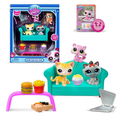 TM TOYS LITTLEST PET SHOP ZESTAW 3 FIGUREK PODWIECZOREK 00636