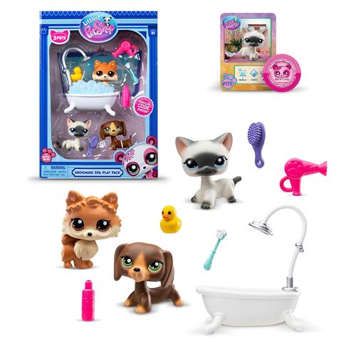 TM TOYS LITTLEST PET SHOP ZESTAW 3 FIGUREK SPA 00638