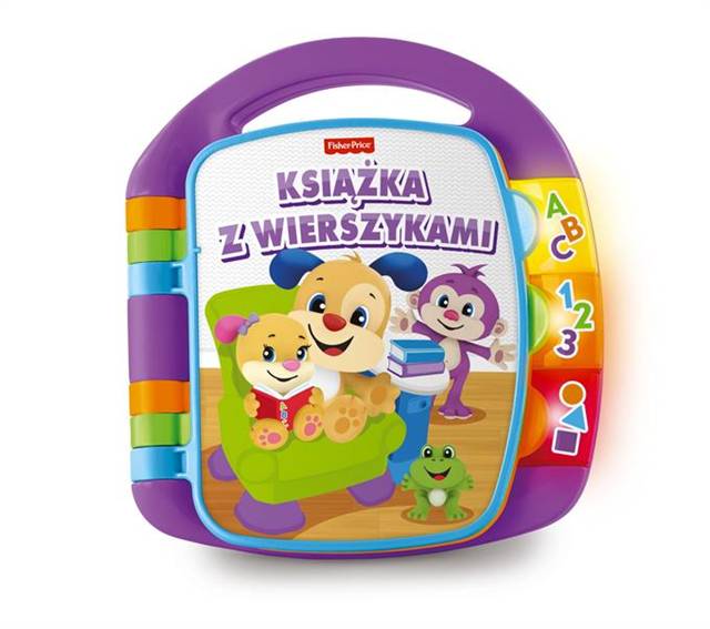 fisher price książka z wierszykami      frc70 mattel