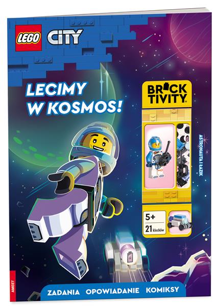 ameet książeczka lego city. lecimy w kosmos!lnc-6027p1