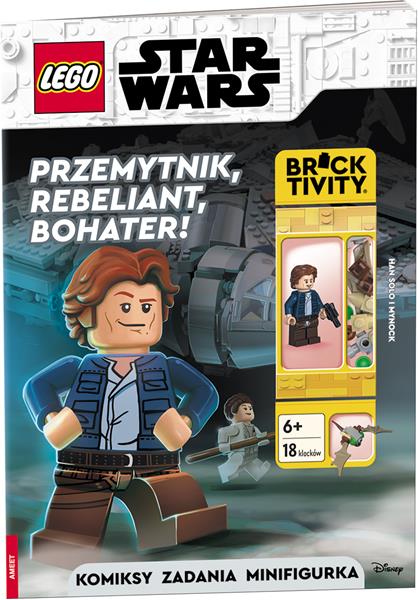 ameet książeczka lego star wars. przemytnik,rebeliant, bohater! lnc-6309p1