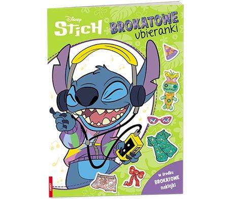 AMEET KSIĄŻECZKA BROKATOWE UBIERANKI STITCH SDLB-9109