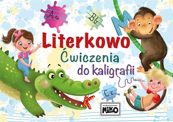 niko książeczka literkowo ćwiczenia z kaligrafii