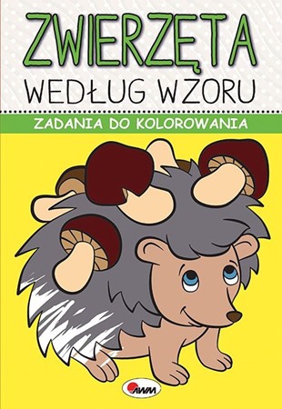 awm zadania do kolorowania zwierzęta według wzoru