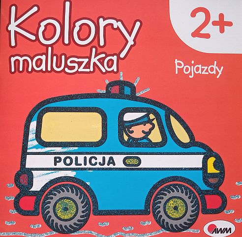 awm kolory maluszka pojazdy brokat