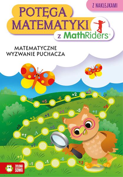 zielona sowa książeczka potęga matematyki z mathriders matematyczne wyzwania puchacza